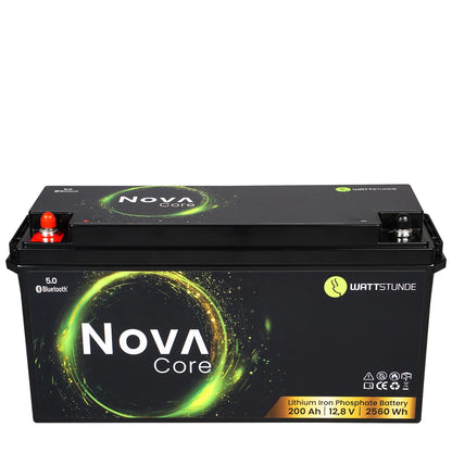 WATTSTUNDE® NOVA Core 200Ah Batterie LiFePO4 (bis -30°C)