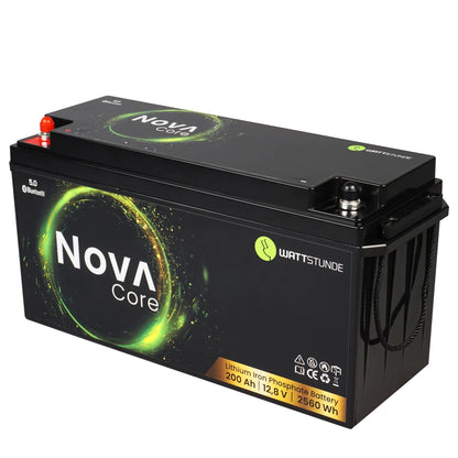 WATTSTUNDE® NOVA Core 200Ah Batterie LiFePO4 (bis -30°C)