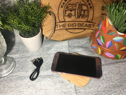 Wireless Smartphone Charger (Bambus)