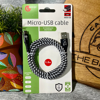 Micro-USB cable, 1,5m